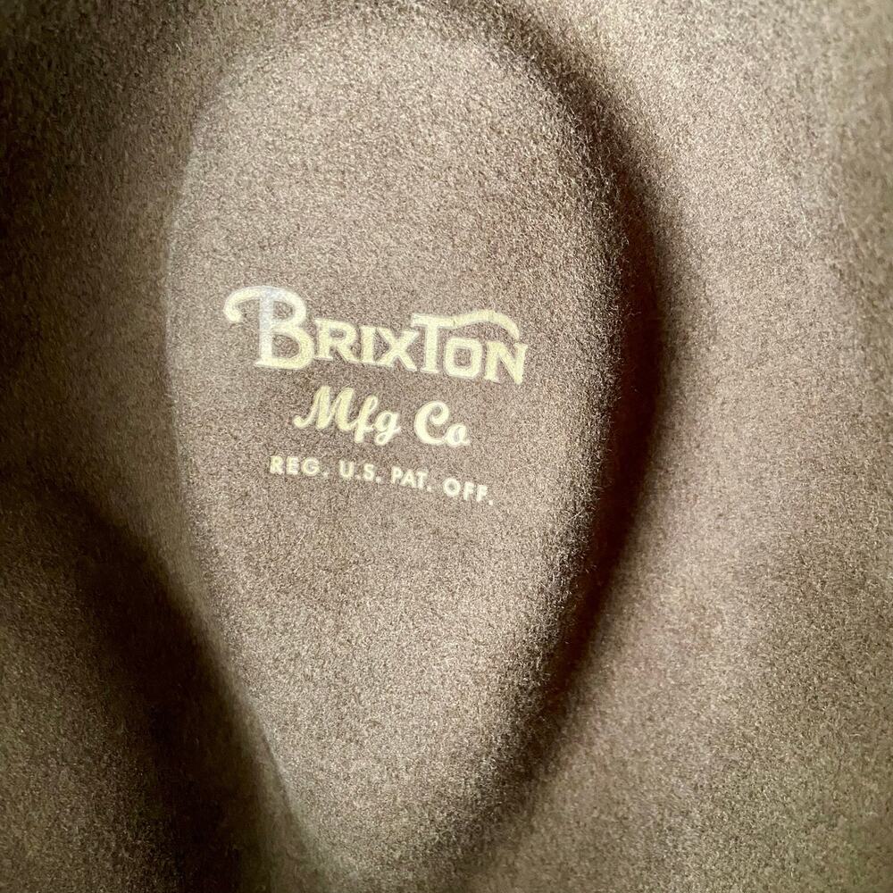 Brixton Wesley Wool Fedora Hat - Picture 6 of 11